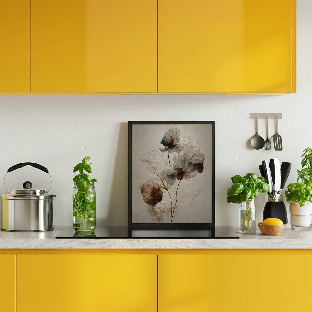 Dry Flowers No 3 Poster